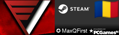 ✪ MaxQFirst ★ Steam Signature