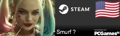 Smurf ? Steam Signature