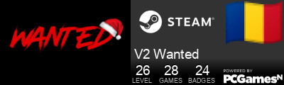 V2 Wanted Steam Signature