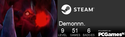 Demonnn. Steam Signature