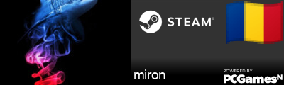 miron Steam Signature