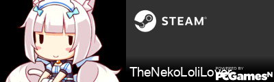 TheNekoLoliLover Steam Signature