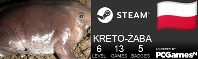 KRETO-ŻABA Steam Signature