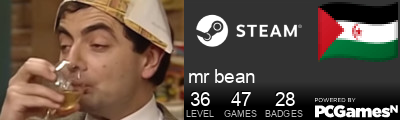 mr bean Steam Signature