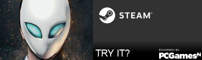 TRY IT? Steam Signature