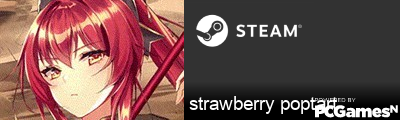 strawberry poptart Steam Signature