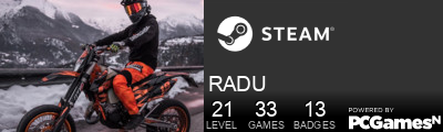 RADU Steam Signature