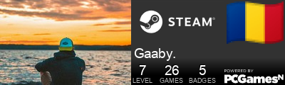 Gaaby. Steam Signature