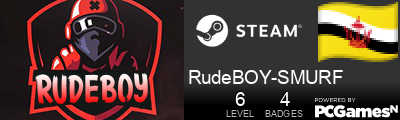 RudeBOY-SMURF Steam Signature