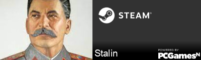 Stalin Steam Signature