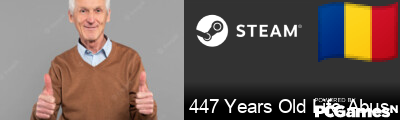 447 Years Old Life Abuser Steam Signature