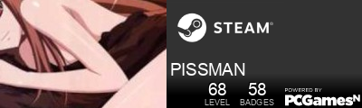 PISSMAN Steam Signature