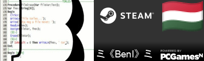 ミ《BenI》ミ Steam Signature