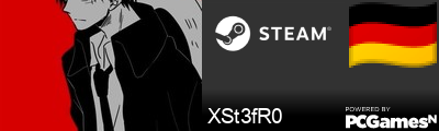 XSt3fR0 Steam Signature