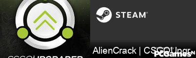 AlienCrack | CSGOUpgrader.gg Steam Signature