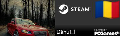 Dănuț Steam Signature