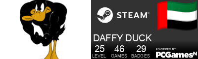 DAFFY DUCK Steam Signature