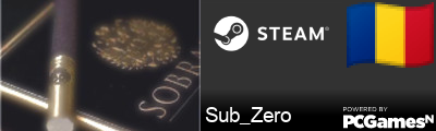 Sub_Zero Steam Signature