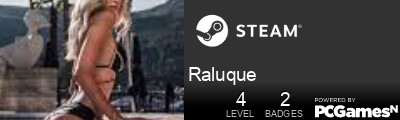 Raluque Steam Signature