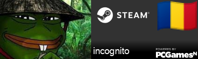 incognito Steam Signature