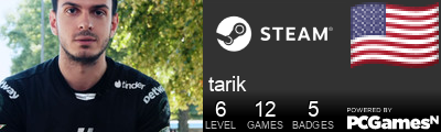 tarik Steam Signature