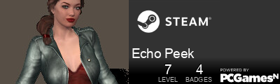 Echo Peek Steam Signature