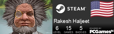 Rakesh Haljeet Steam Signature