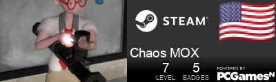 Chaos MOX Steam Signature