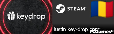 Iustin key-drop.com Steam Signature