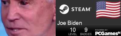 Joe Biden Steam Signature