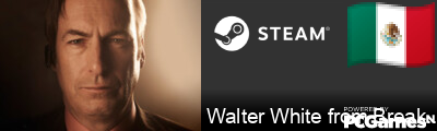 Walter White from Breaking Bad Steam Signature