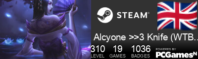 Alcyone >>3 Knife (WTB ) Steam Signature