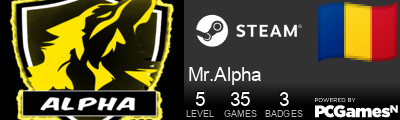Mr.Alpha Steam Signature