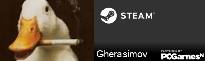 Gherasimov Steam Signature