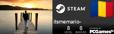 itsmemario- Steam Signature