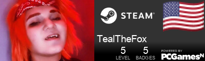 TealTheFox Steam Signature