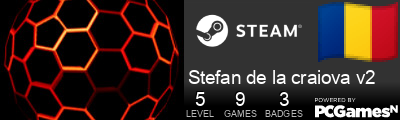 Stefan de la craiova v2 Steam Signature