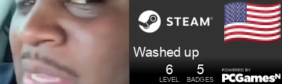 Washed up Steam Signature