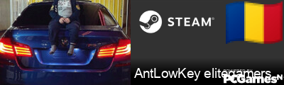 AntLowKey elitegamers.ro Steam Signature