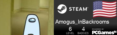 Amogus_InBackrooms Steam Signature