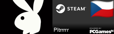 Pítrrrrr Steam Signature