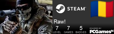 Raw! Steam Signature