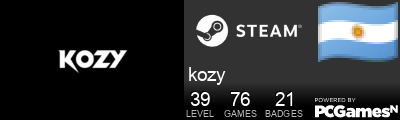 kozy Steam Signature