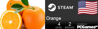 Orange Steam Signature