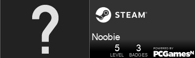 Noobie Steam Signature