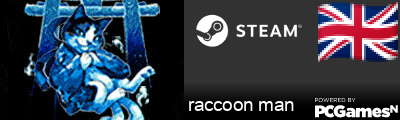 raccoon man Steam Signature