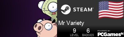 Mr Variety Steam Signature