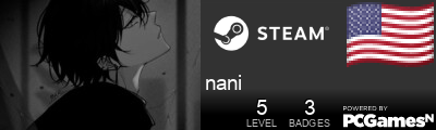 nani Steam Signature
