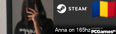 Anna on 165hz Steam Signature