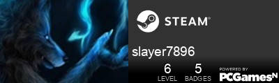 slayer7896 Steam Signature